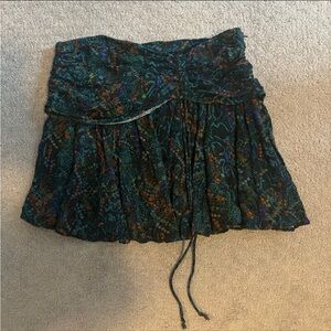 Free People Multicolor Mini Skirt